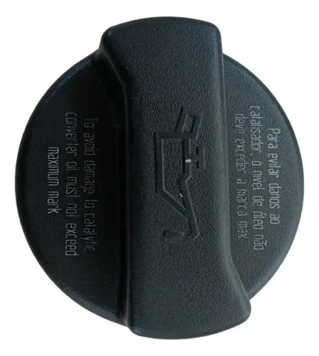 Tampa Óleo Motor Vw Audi A3 00/06 C Detalhe Preto