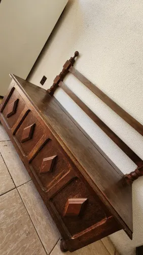Banco Baú SUCUPIRA relíquia 