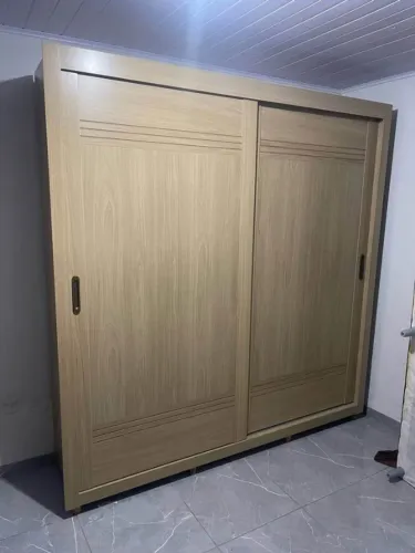 Guarda Roupa Casal 100% MDF 2 Portas de Correr 4 Gavetas (Novo) Entrega Grátis!
