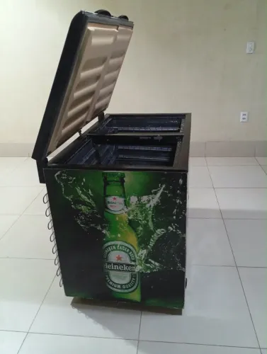 Freezer horizontal duas portas