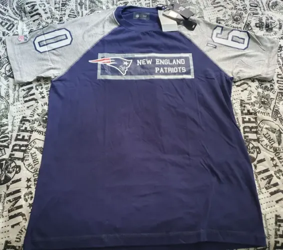 Camisa New Era Original Patriots tam. M Nova Zerada na etiqueta 