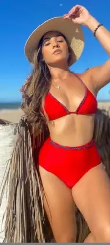 Biquíni fio dental cintura alta M G e gg