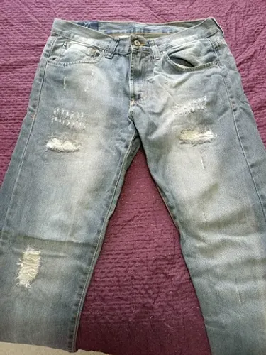 Calça Jeans Cinza Taco 40 - Edição Rock in Rio