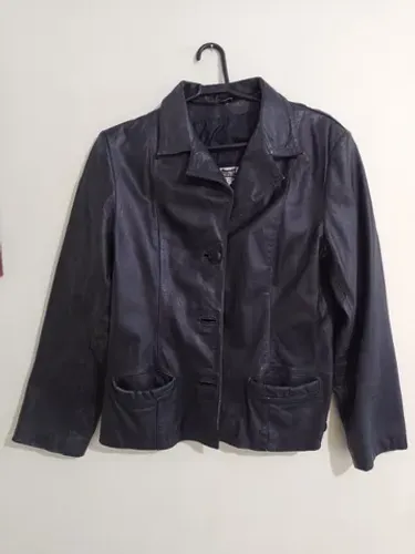 Jaqueta de Couro Feminina -  numeração L - Adulto