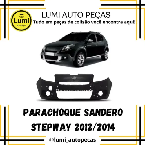 Parachoque Sandero Stepway 2012/2014 - NOVO 