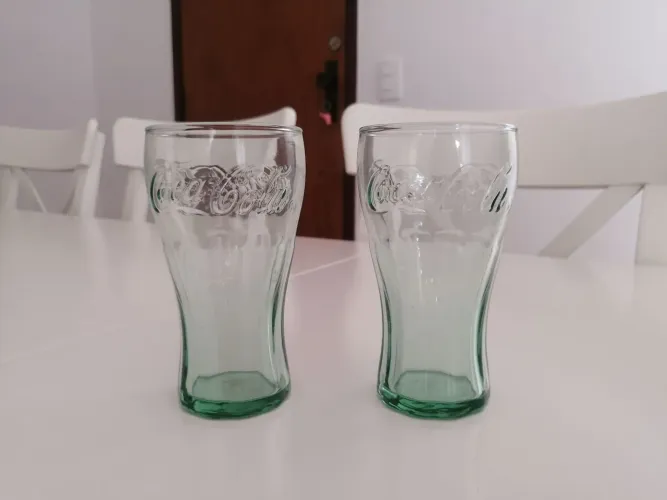 Copo vidro Coca-cola 11cm