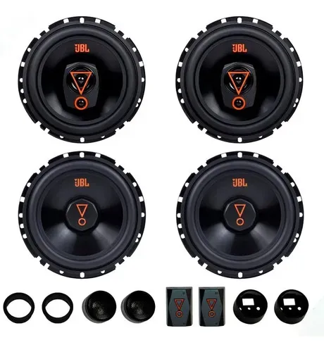 Par Alto Falante 6 Pol 6trms80 + Kit 2 Vias 62vms80 160w Jbl
