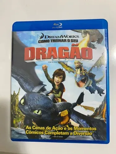Blu ray Original - Como Treinar Seu Dragão