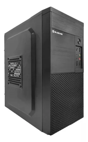 Gabinete Com Fonte 200w Bluecase Bg-2001 Micro Atx Novo Loja Coimbra Computadores