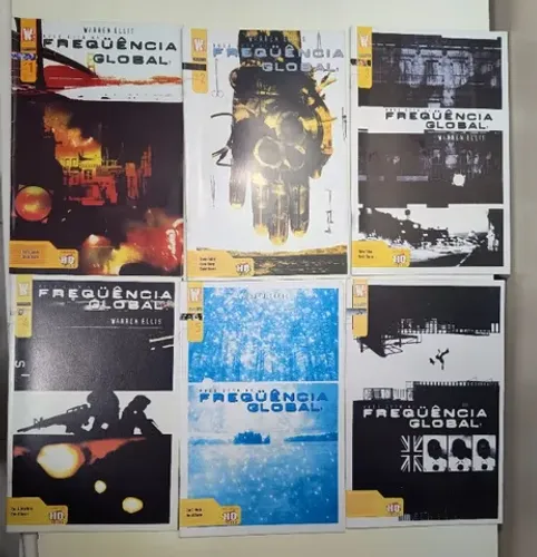 Frequência Global #1 a 6 (Pandora Books), de Warren Ellis 