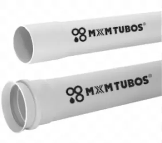 Tubo esgoto 50mm × 6mts Marca Mxtubos