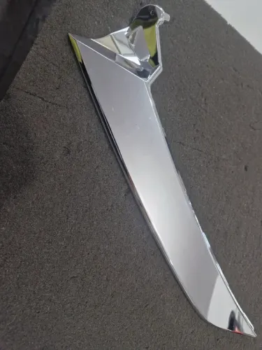 Moldura cromada do farol esquerdo Honda City 2018 a 2021 original.
