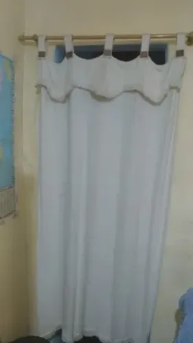 Cortinas para varão, Lote 5u, 1,80m alt. x 0,90m larg, bom estado