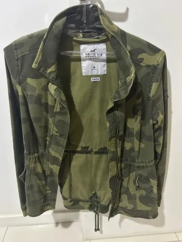 Jaqueta Camuflada Feminina
