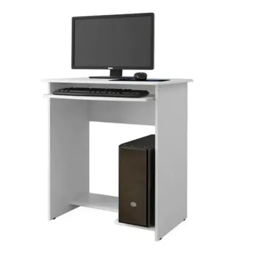 Mesa para Computador Pratica Móveis Branco