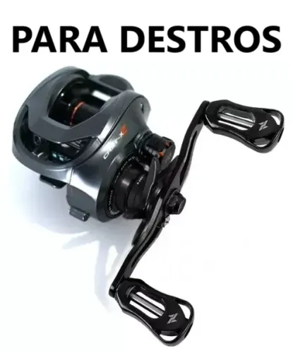 CARRETILHA SEASIR CAST-X2 (MÃO ESQUERDA ) C/ROLAMENTOS DE CERÂMICA