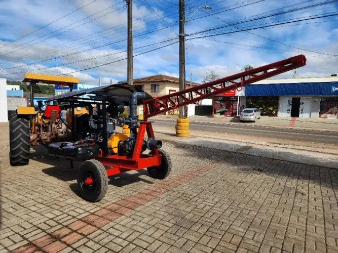 Conjunto Moto Bomba Diesel Agrícola Germek para Irrigação, com Bomba KSB e Motor MWM