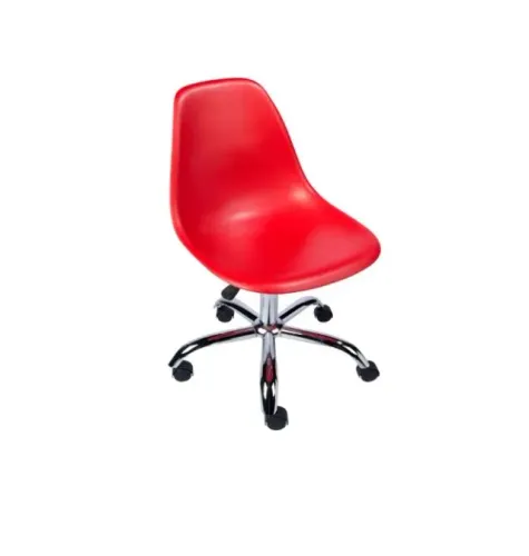 Cadeira Giratória Charles Eames - Vermelha
