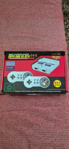 Mini Console Super Game SN-821A - Inspirado no Super Nintendo