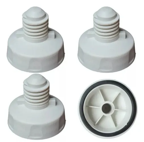 Kit pé nivelador para máquina Electrolux