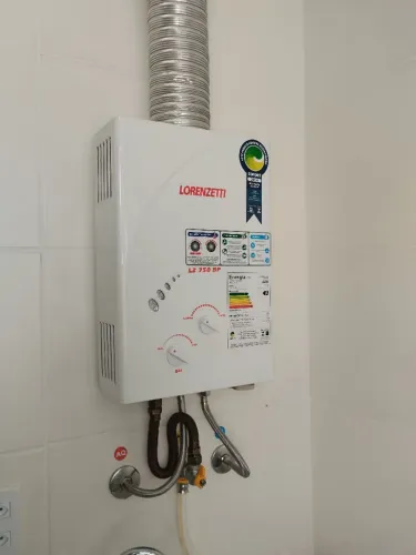 AQUECEDOR INSTALADO