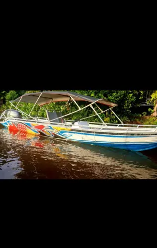 Voadeira nova com motor 40hp em perfeito estado!! 30.000