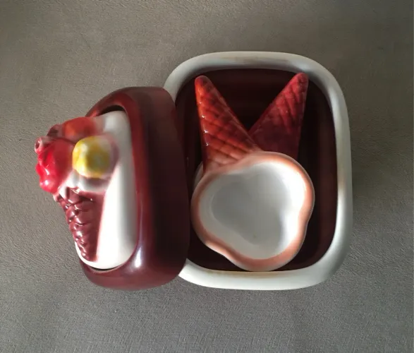 KIT SOBREMESA/SORVETE EM MELAMINA