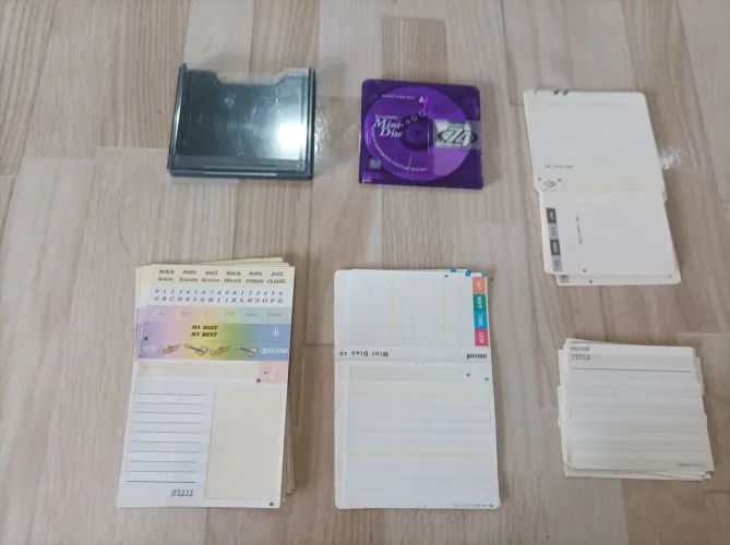 Md minidisc e Acessórios Maxell