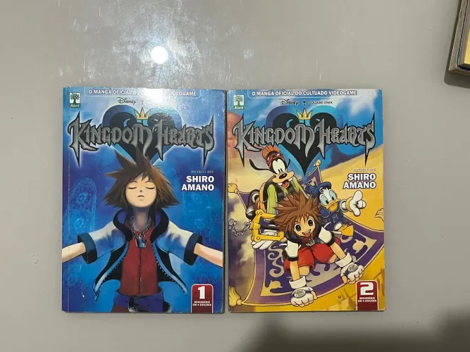 Mangá Kingdom hearts 