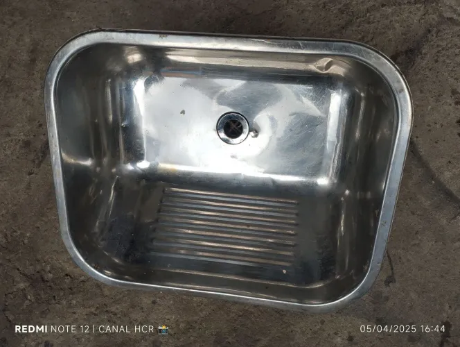 Pia de Aço Inox para Área Externa