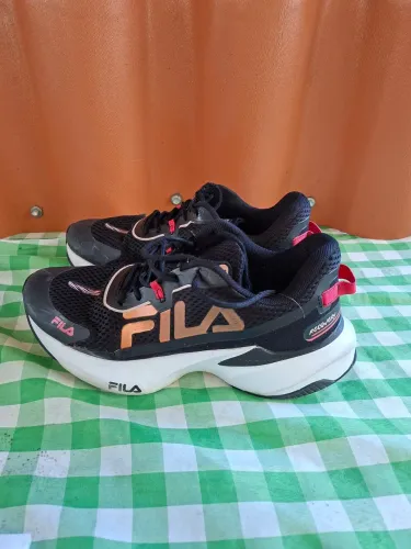 Tênis de Corrida Fila Recovery Preto
