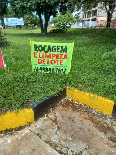 Limpeza de lote, roçagem , serviços gerais