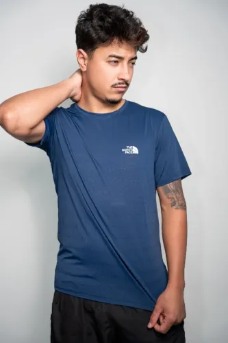 camiseta the north face hyper tee pro AZUL ESCURO