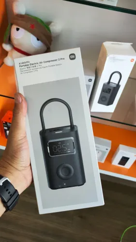 Compressor de Ar 2 Pro Xiaomi Calibrador eletrônico para Pneu