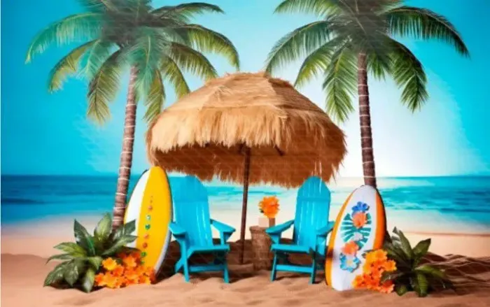 Fundo Fotográfico Verão