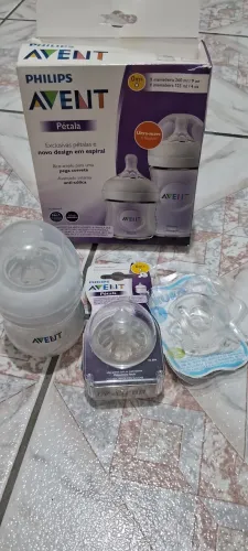 Kit Mamadeira, bico e chupeta philips 