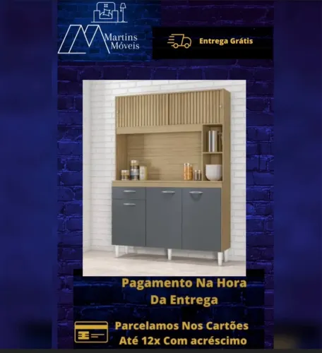 GRANDE PROMOÇÃO*KIT COZINHA DUDA 120 NOVO ENTREGA GRÁTIS ACEITA CARTÃO