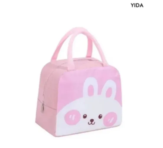 Lancheira Térmica Infantil Coelhinha Rosa