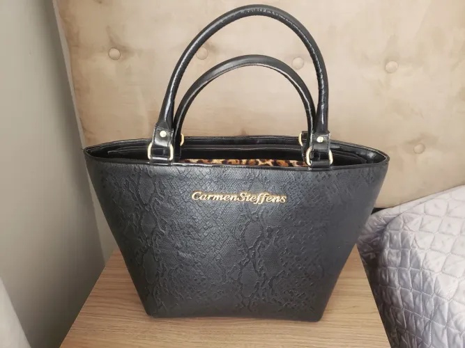 Bolsa Carmen Steffens original preta 