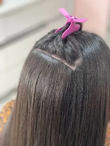 Mega Hair de fita adesiva 