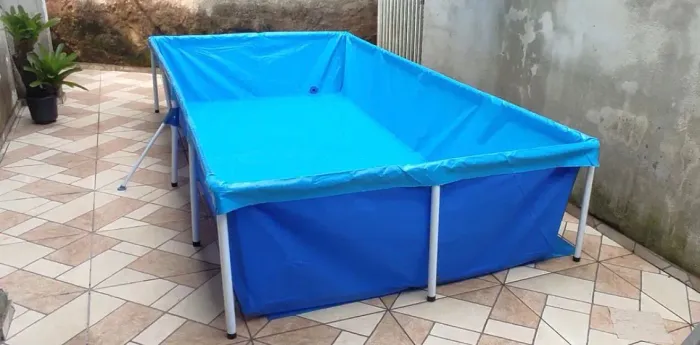 Psina completa com todos equipamentos de tratar a água 