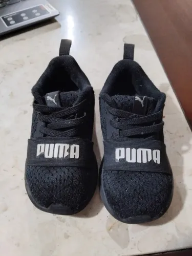 TENIS PUMA WIRED RUN AC INT BDP - PUMA BLACK TAM 21