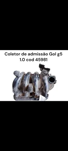 Coletor de admissão Gol g5 1.0 código 45981