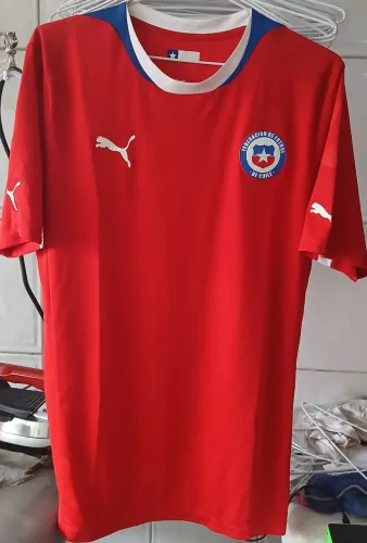 Camisa Chile Copa America 2015 Puma de Jogo Nova Frete Gratis