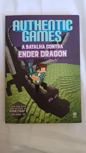 Livro Authentic Games A Batalha contra Endereço Dragon