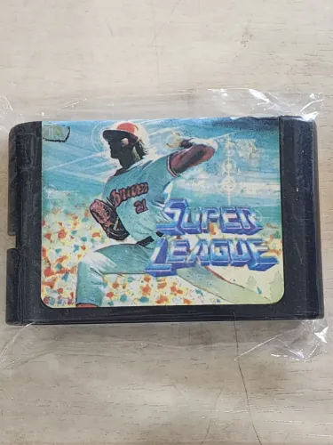 Super League Baseball de mega drive
