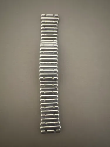 Pulseira aço com detalhe em ouro BREITLING original 