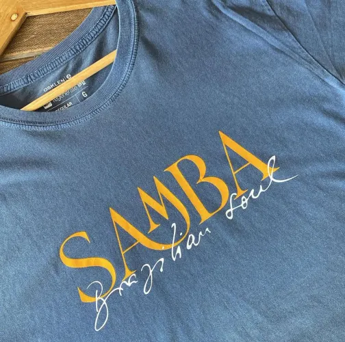 T-shirt  Samba Serifado Osklen
