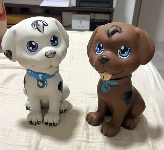 Dois Cachorros De Brinquedo Pet Friends Bee Toys