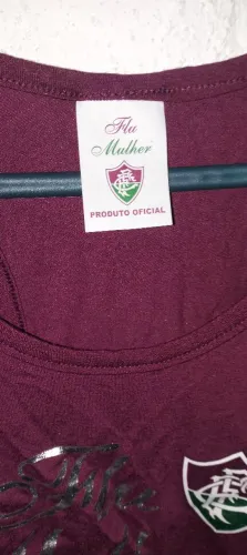 Camiseta Fluminense Flu Mulher - Produto Oficial